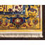 Tapis oriental jaune / bleu Regal-40275955