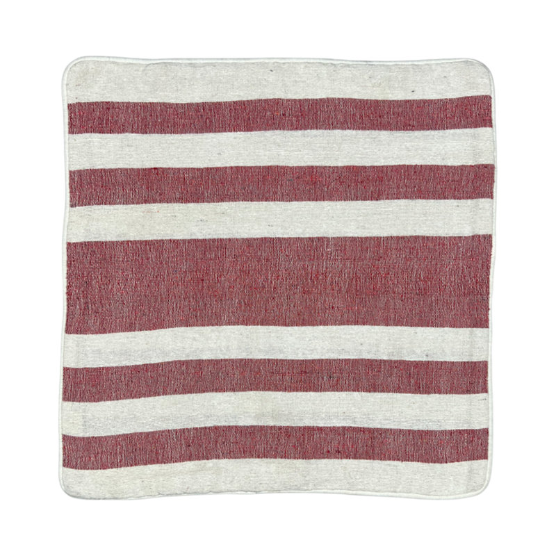 Carolus Striped Square Throw Cushion