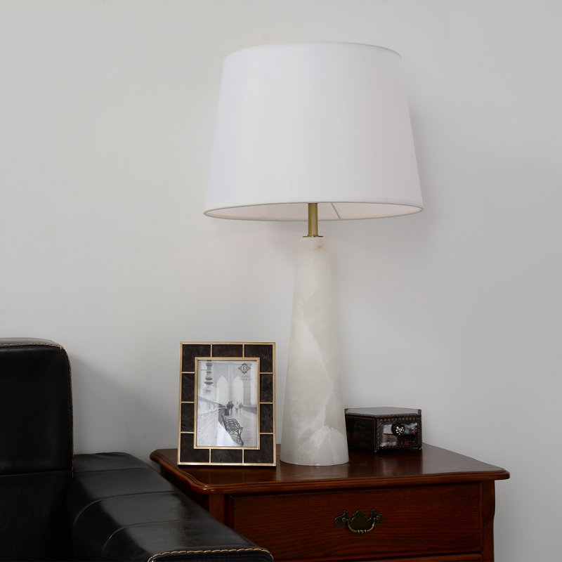 Cilicia White Table Lamp, 28.74" H x 16.14" W x 16.14" D