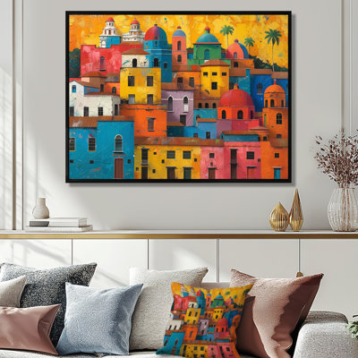 Emely - City Buildings, impression d'art mural