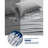 REST® Evercool® Breathable Luxury Bedding Flat Sheet For Hot Sleeper And Night Sweats, Bed Sheet With Woven Ionic+ Self Cleaning Silver Yarn For Sensitive Skin-112202020-112202014
