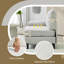 Fauteuil modulaire modulaire pour salon