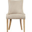 Chaise d'appoint rembourrée Abby
