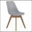 Ensemble de 2 chaises d'appoint en polypropylène-968253164