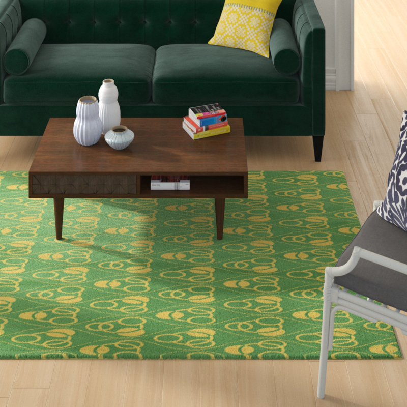 Jordao Geometric Indoor Rug, Rectangle 5' x 7'