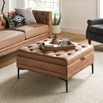 Storage Ottoman / Coffee Table Convertible (Wayfair)