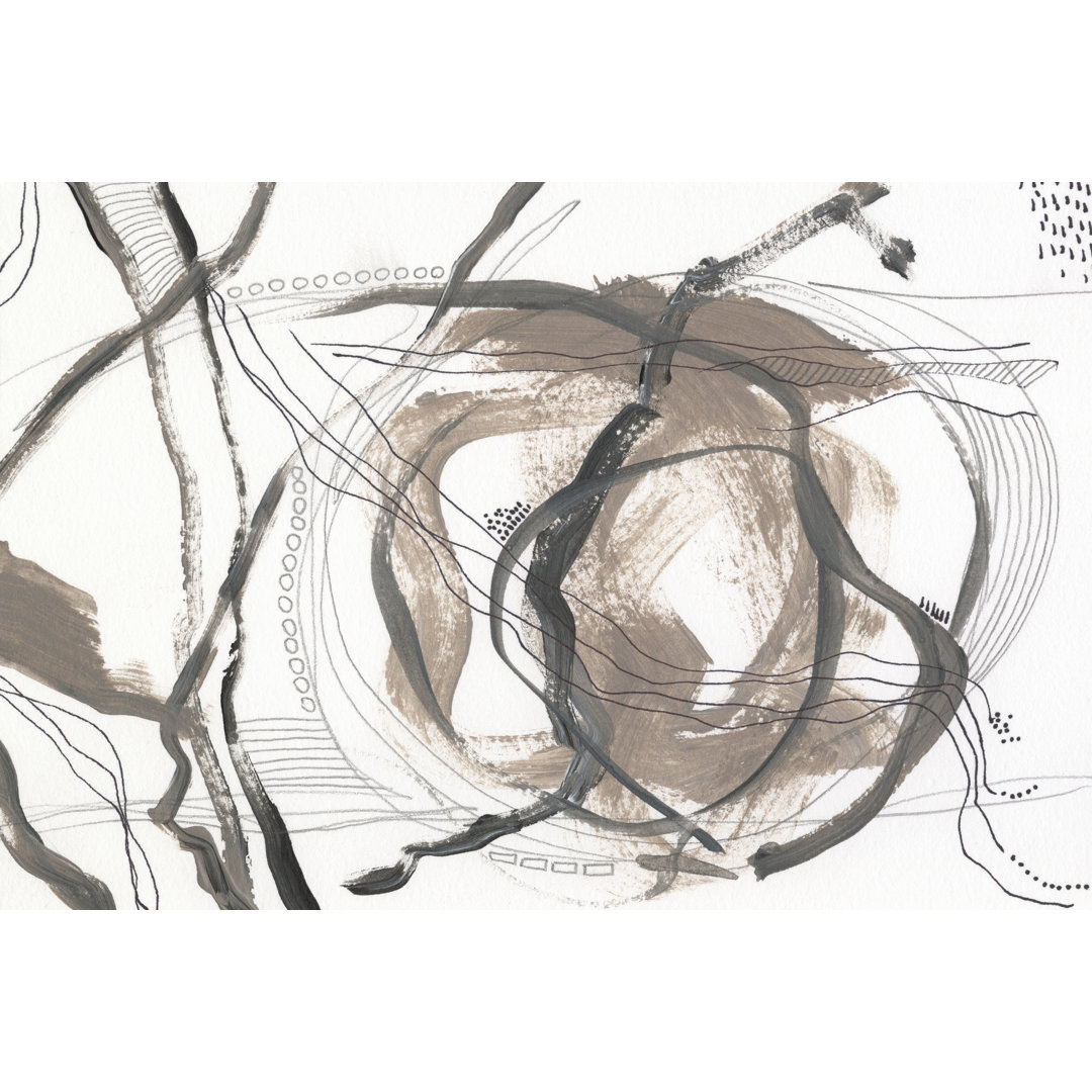 Neutral Motion I by Regina Moore - Wrapped Canvas Print