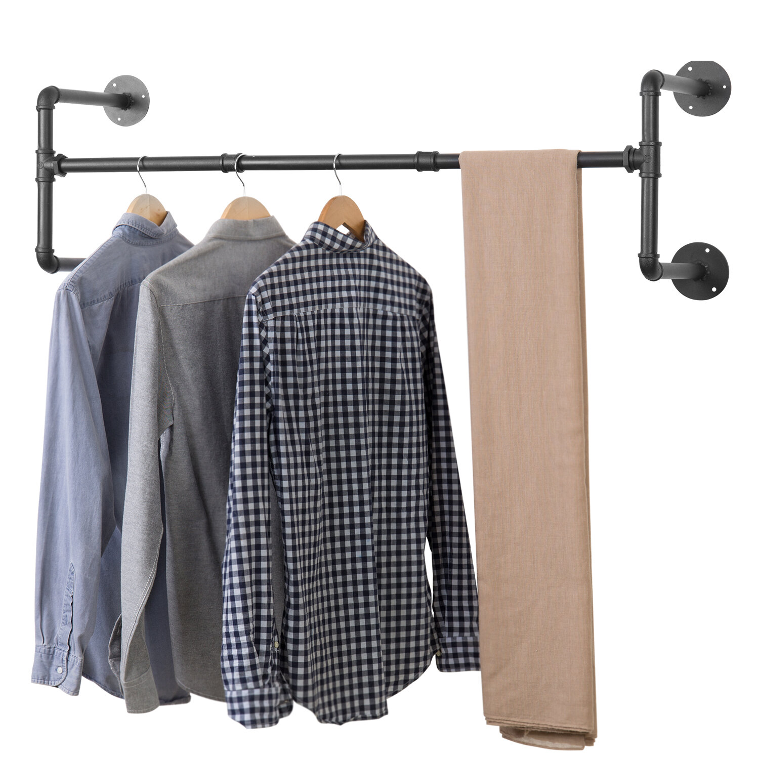 Ashanti-Leigh 45.3'' Clothes Rack