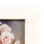 Resin And Wood Scalloped Photo Frame, White