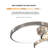Ignatz Acrylic LED Semi Flush Mount