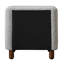 Table de chevet 2 tiroirs Boucle