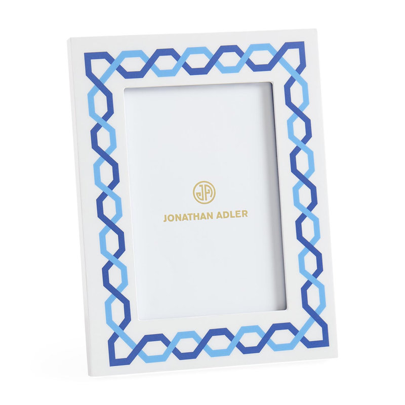 Sorrento Picture Frame, White, 4' x 6'