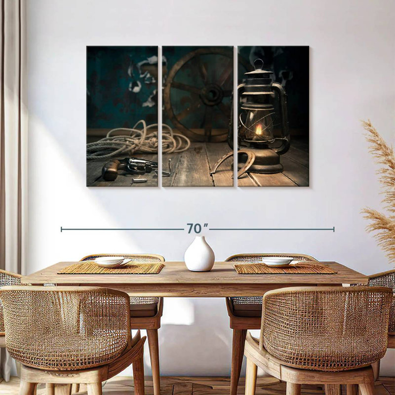 Lelar Western Style, 36" H x 57" W