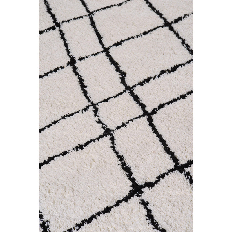 Geometric Hand Woven Area Rug, Rectangle 160 x 230cm
