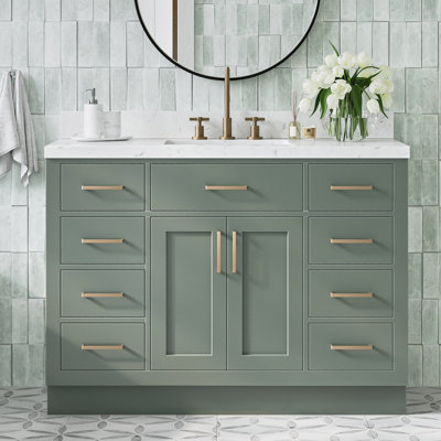 48" Single Bathroom Vanity Base Only