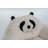 Panda-shaped beanbag chair