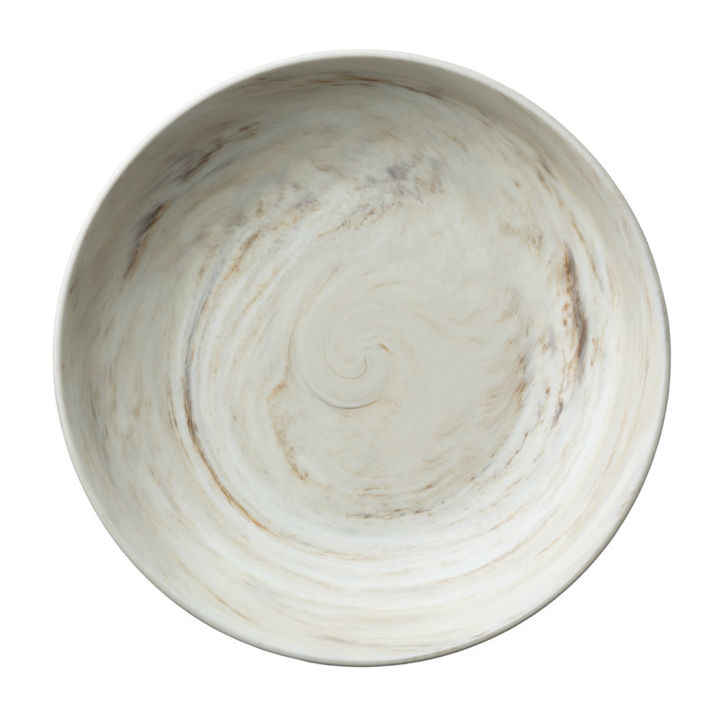 Marble Deep Coupe Plates/Low Bowls, 30 oz, by Luzerne