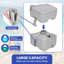 Toilette portative 5,3 gallons avec réservoir à déchets détachable Edrosie Inc