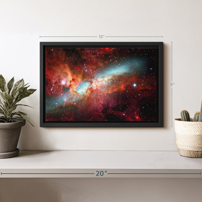 Impression sur toile Galaxy, H 9 po x l 13 po