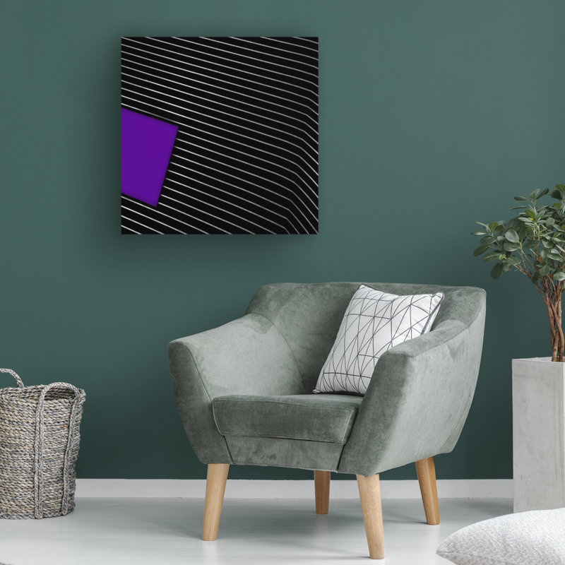 Art sur toile «bolologien» par Gilbert Claes, H 14 po x l 14 po