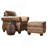 Shandon Fabric Upholstered Nailhead Ottoman-1726132603