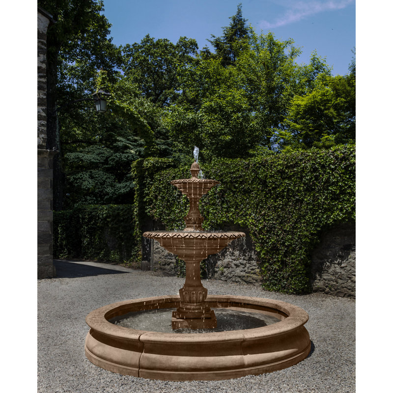 Fontaine en béton Charleston, Nero Nuovo