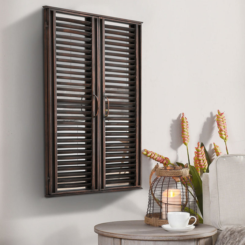 Shikhare Iron Rectangle Wall Mirror
