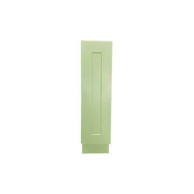 Shaker 9'' W x 34.5'' H Plywood Spice Rack Base Cabinet, Ready-to-Assemble