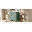 Meuble-lavabo de 30 po avec lavabo en céramique, armoire de rangement moderne avec portes à fermeture douce, tiroir profond et tiroir standard, meuble-lavabo élégant pour les petites salles de bain-133144831