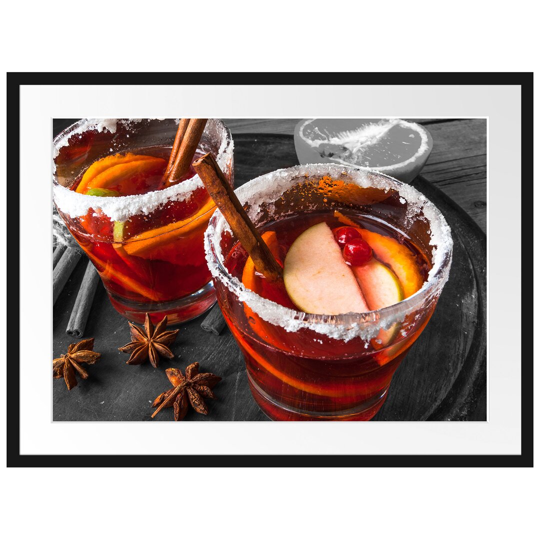 Gerahmter Fotodruck Winter Punch Bowl