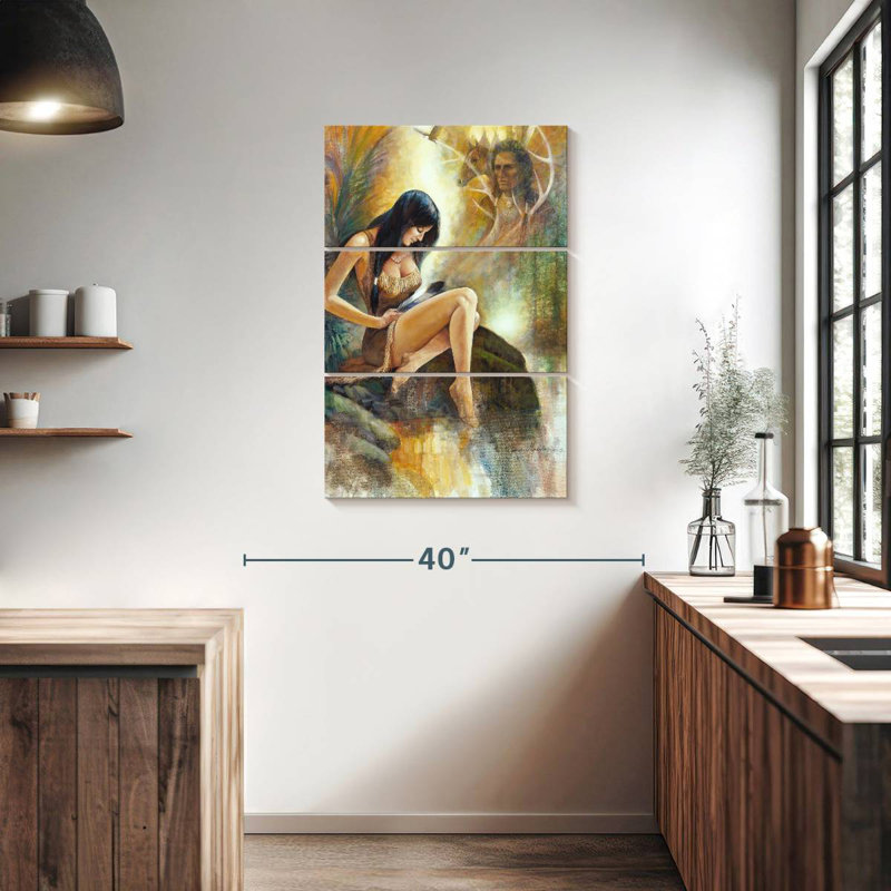 Lelar Spirit of Love, H 57 po x l 36 po