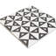 Carreau de porcelaine pour mur et plancher 7,87 "x 7,87" Script
