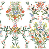 Luxembourg 20' L x 27" W Peel and Stick Wallpaper Roll