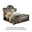 Grand lit en bois massif sculpté Ornate