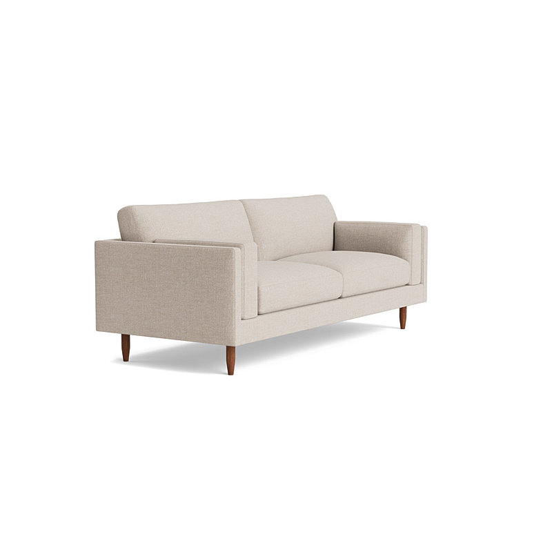 Skinny Fat Sofa ("85"), Performance Weave - Natural