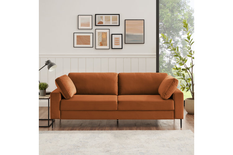 Etta 84.3" Mid-Century Modern Design Sofa