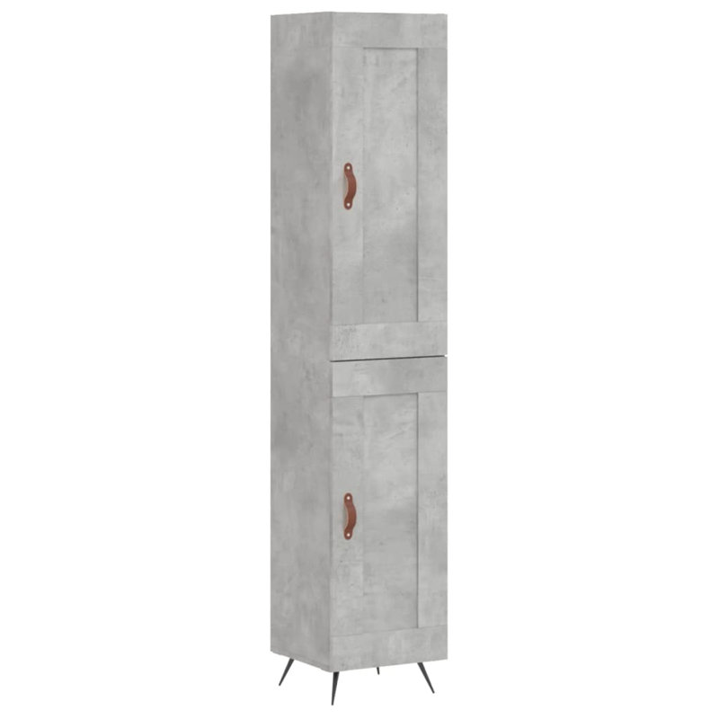 Rudin 34.5cm Sideboard, Concrete Grey