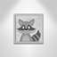 Impression sur papier Cheery Racoon-47841928-47841939