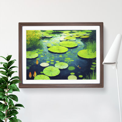 Impactful Pond - Single Picture Frame Print