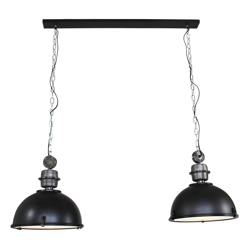 Bragg 2 - Light Dome Pendant, Black