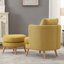 Kearah Upholstered Barrel Chair with Ottoman-93659862-93659863