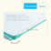 1 3/8" Adjustment,Universal Pivot Shower Door, With 1/4" Tempered Glass Finish