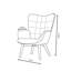 Kleiman Velvet Accent Chair-38392547