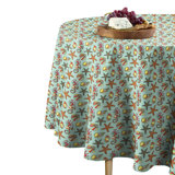Zeppa Geometric Round Tablecloth