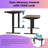 Height Adjustable Electric Standing Desk With Splice Board, 4 Memory Presets, Anti-Collision-1561511036