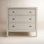 Table de chevet 3 tiroirs Shannen