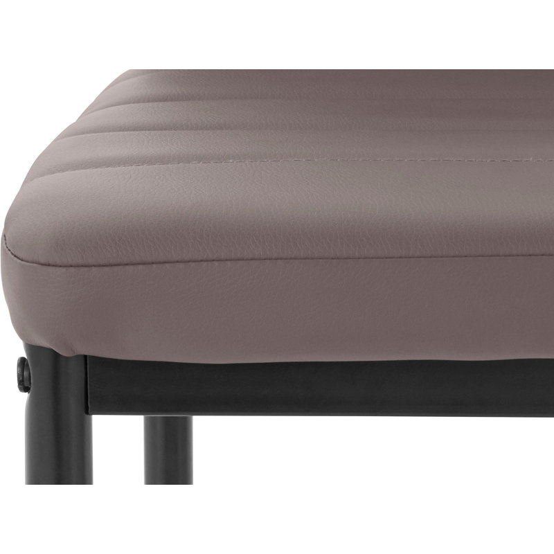Barkell 48cm H Upholstered Side Chair, Cappucino