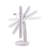 Touch Trifold XL Dimmable LED Makeup Mirror with Standing Base, Touch Sensitive Dimmer and Power Switch