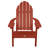 Hinz Outdoor Adirondack Chair With Ottoman-119034085