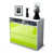 White/High-gloss green